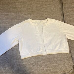 Cream bolero cardigan